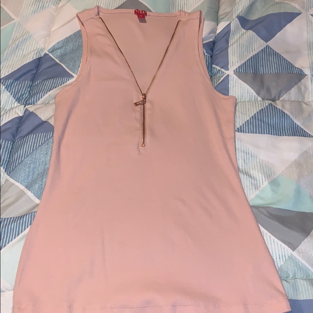 NWOT guess zip tank top